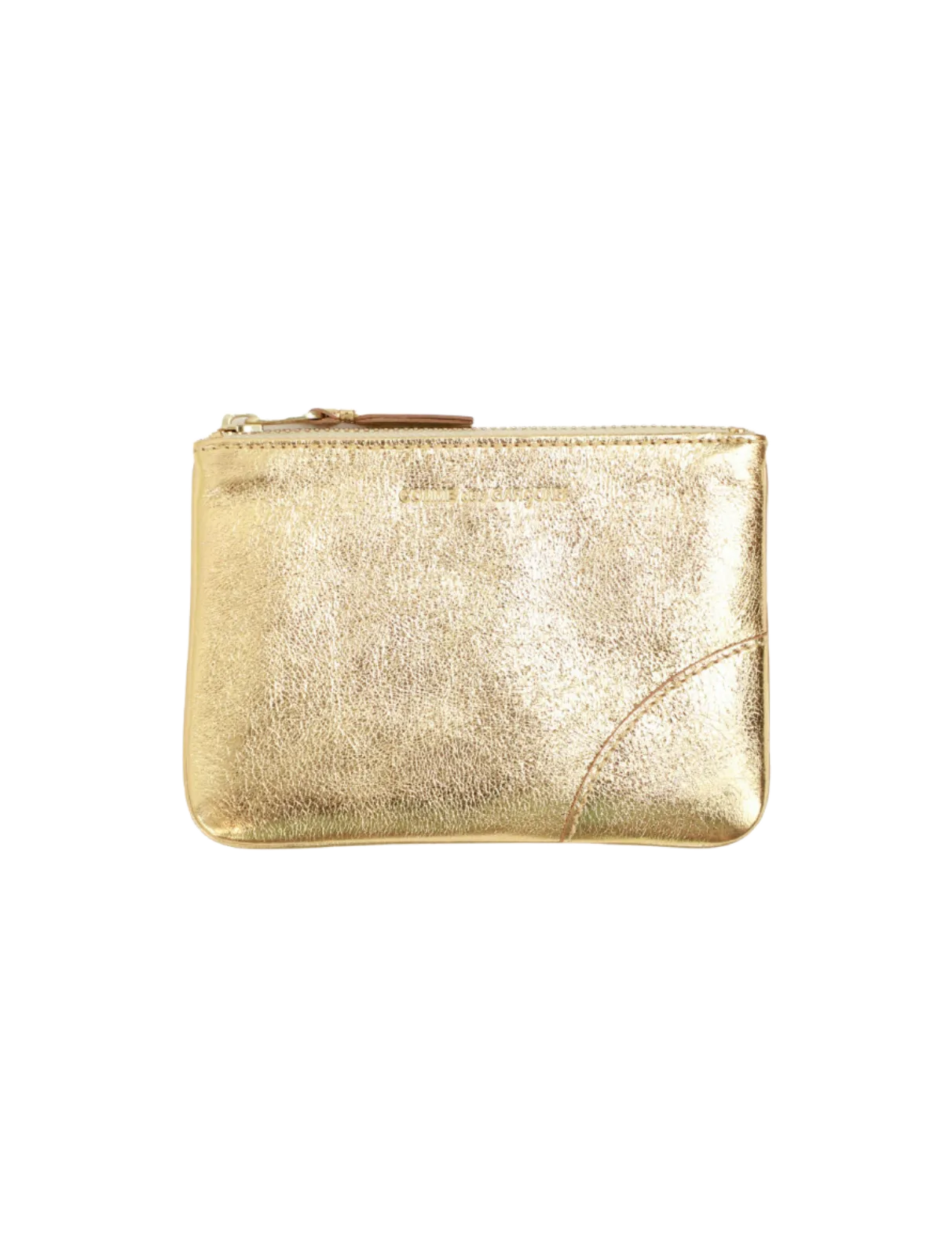 Gold Small Zip Wallet