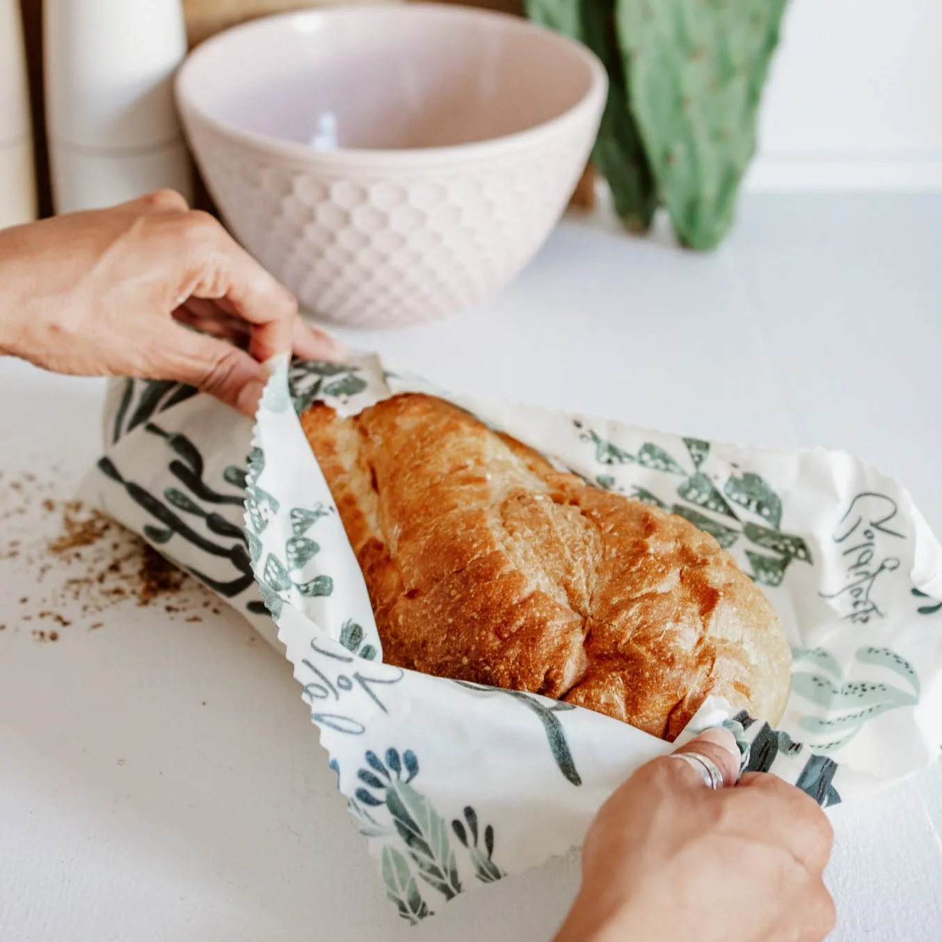 Goldilocks Goods Bread Bag Set: Cacti