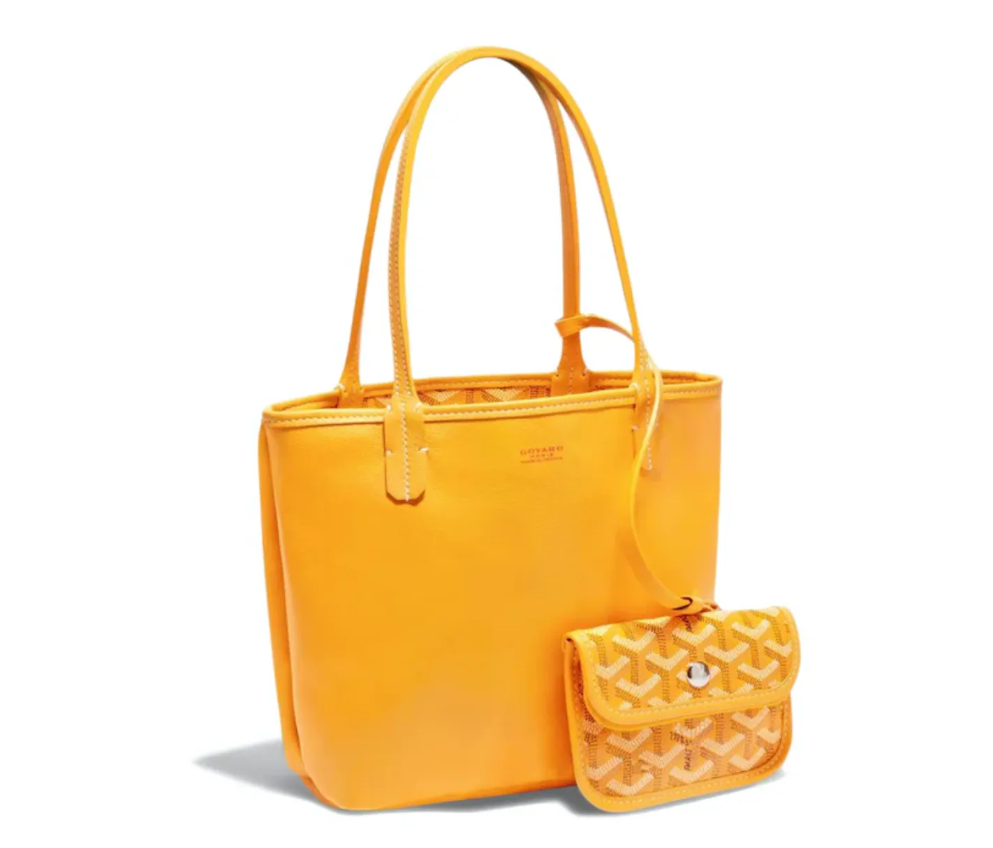 GOYARD ANJOU TOTE MINI YELLOW