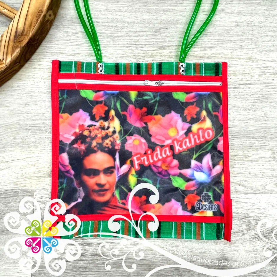 Green Lines Medium Frida - Shopping Morral