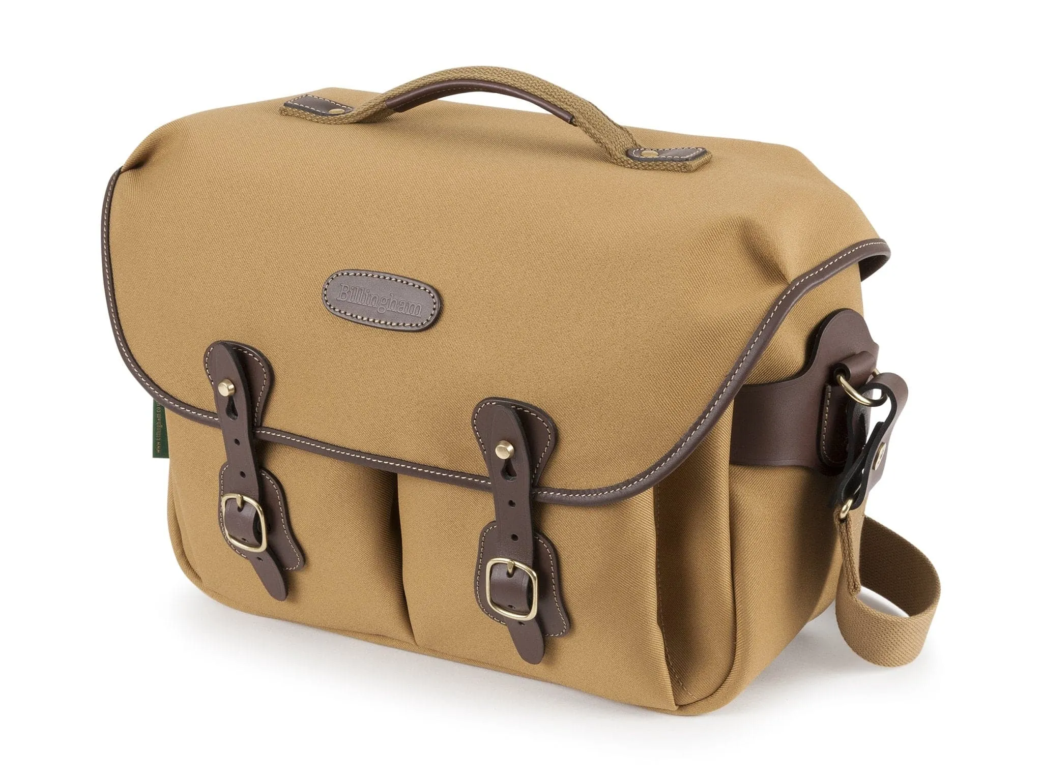 Hadley One Camera/Laptop Bag - Khaki FibreNyte / Chocolate Leather