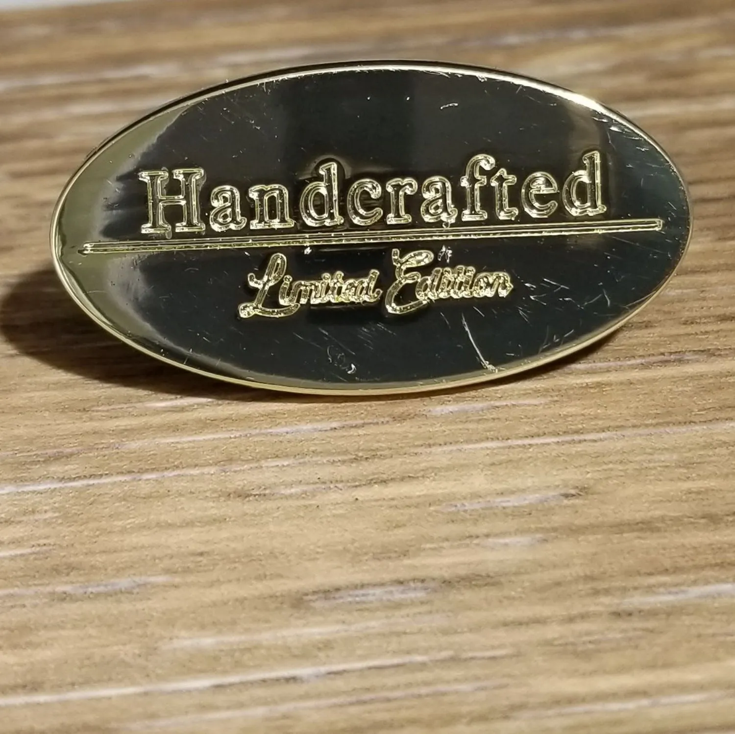 Handcrafted Limited Edition Label