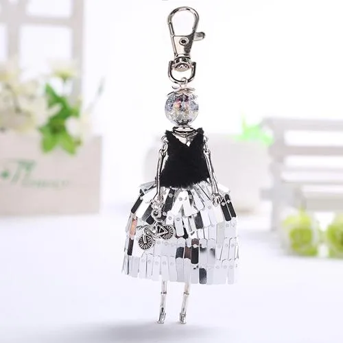 Handmade Party Fashionista Keychain Dolls - Limited Edition