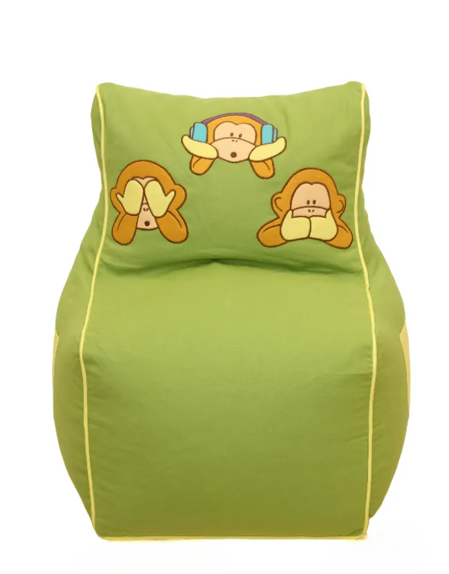 Hear, See, Speak, No Evil - BeanChair Cover