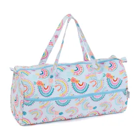 Hobby Gift: Knitting Bag: Rainbow: Item size: (d/w/h) 16 x 43 x 19cm.