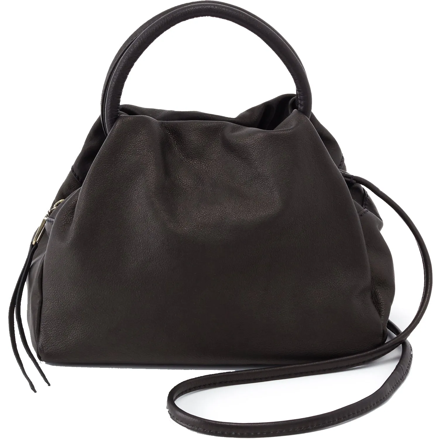 Hobo Darling Small Satchel Black Soft Leather