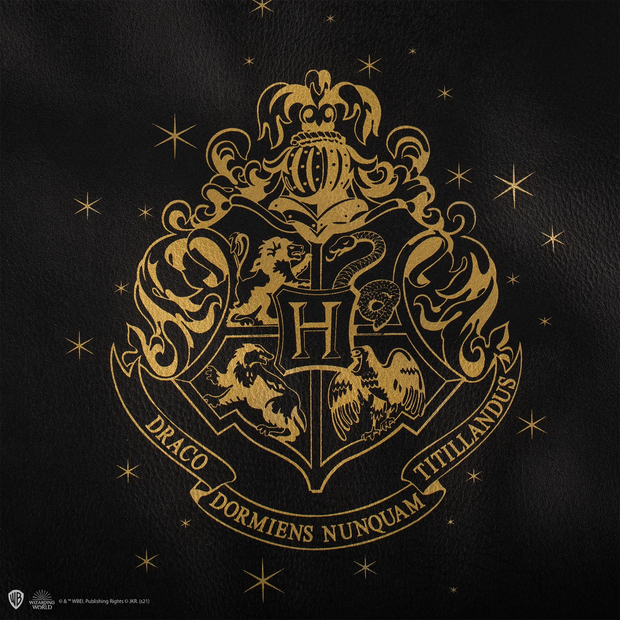 Hogwarts Black Shopping Bag