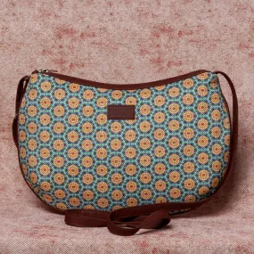 HoneyComb Summer Structured Shoulder Bag