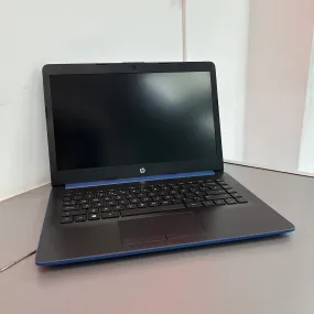 HP 14 inch Blue Laptop 4GB RAM & 64GB eMMC Storage