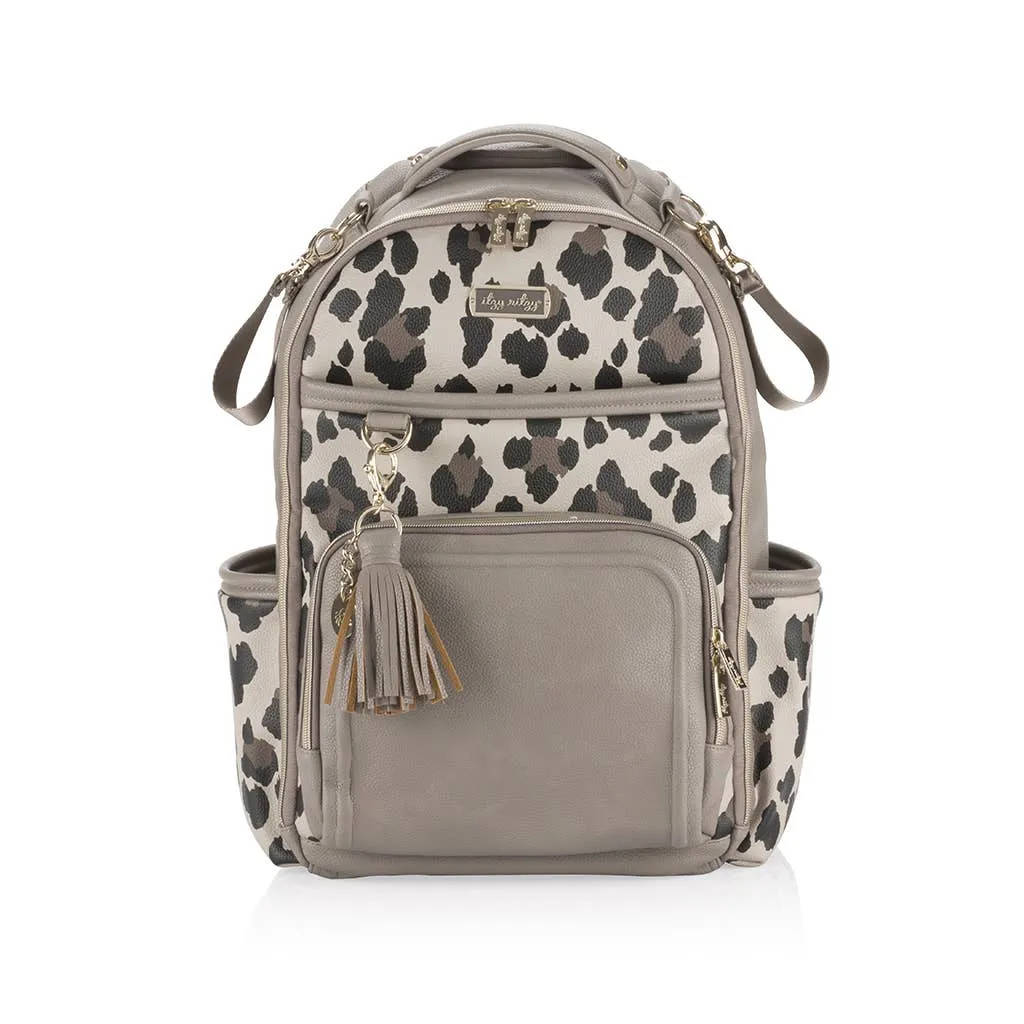 itzy Ritzy Boss Plus Backpack Diaper Bag Leopard