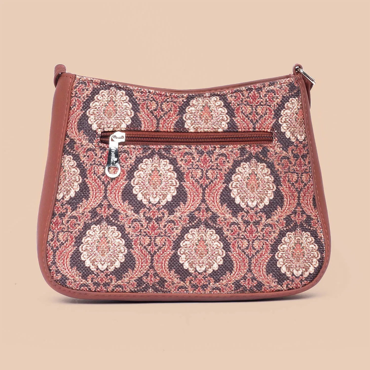 Jodhpur Damask Boat Sling Bag