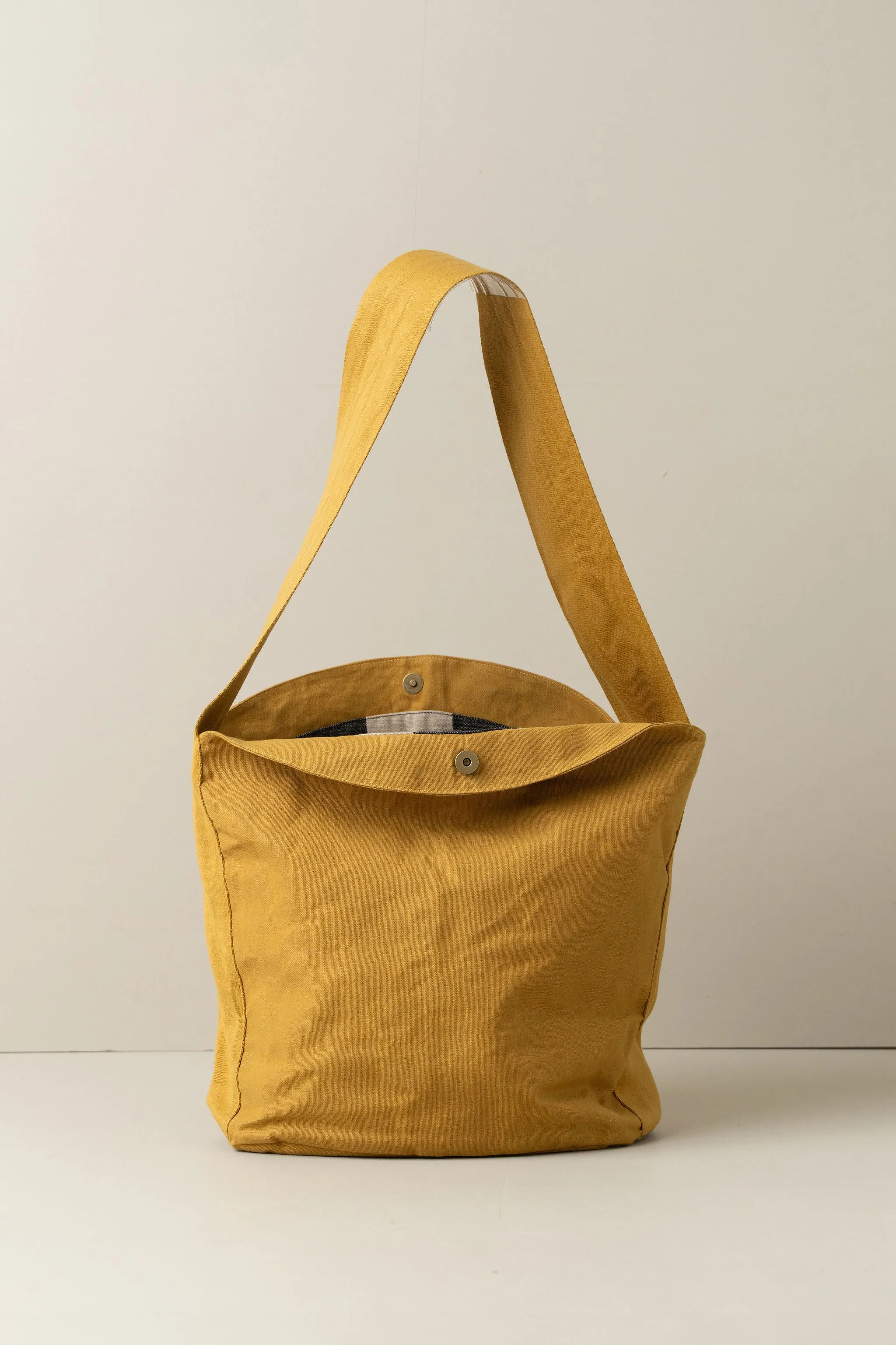 Journey Canvas Tote Bag | Mustard