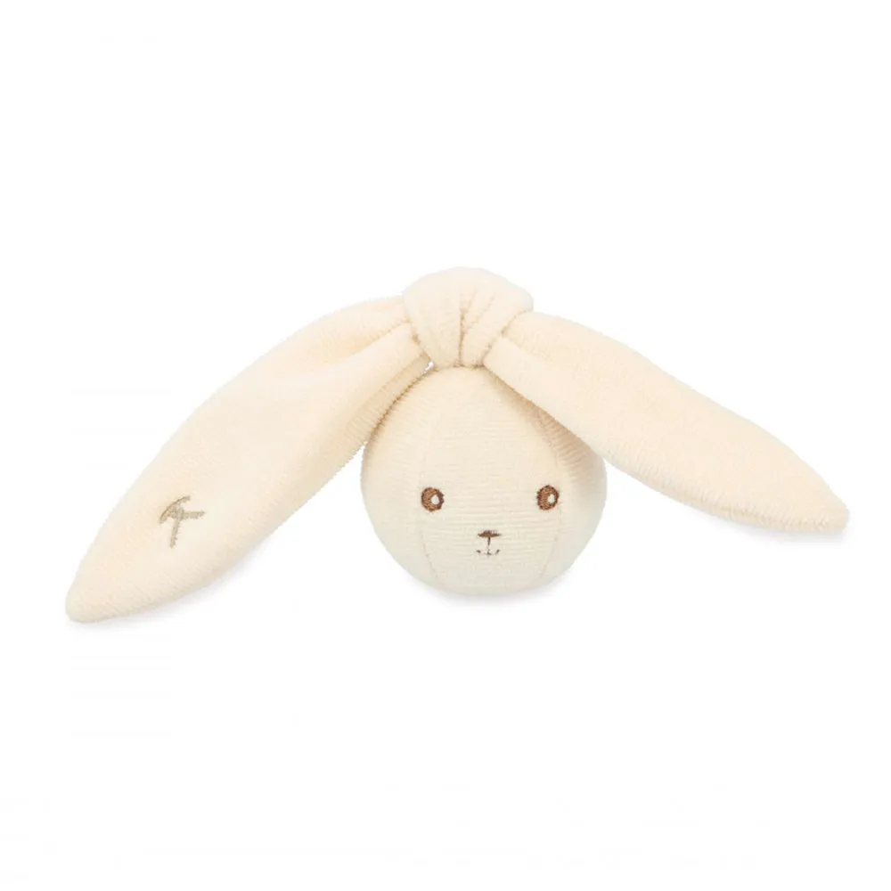 Kaloo Rabbit Rattle Ball Cream