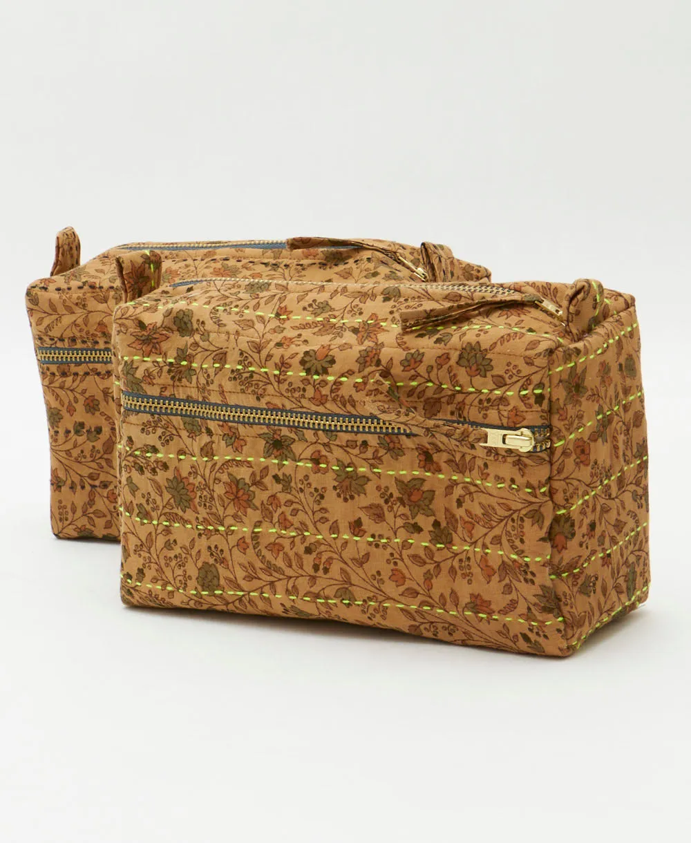 Kantha Medium Toiletry Bag - No. 240731