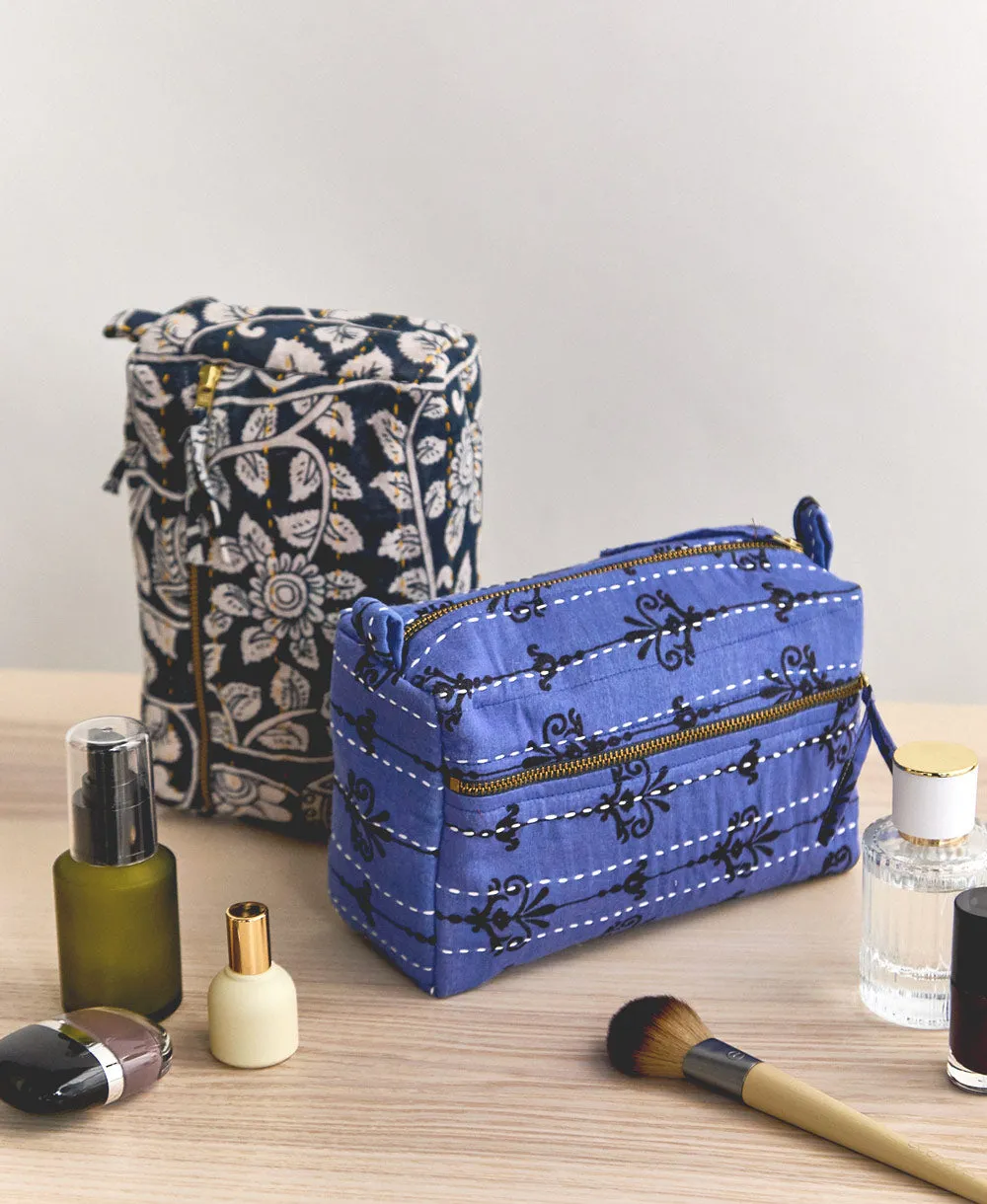 Kantha Medium Toiletry Bag - No. 240731