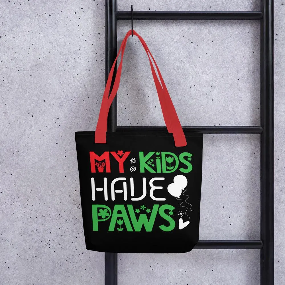 Kids Have Paws Tote bag