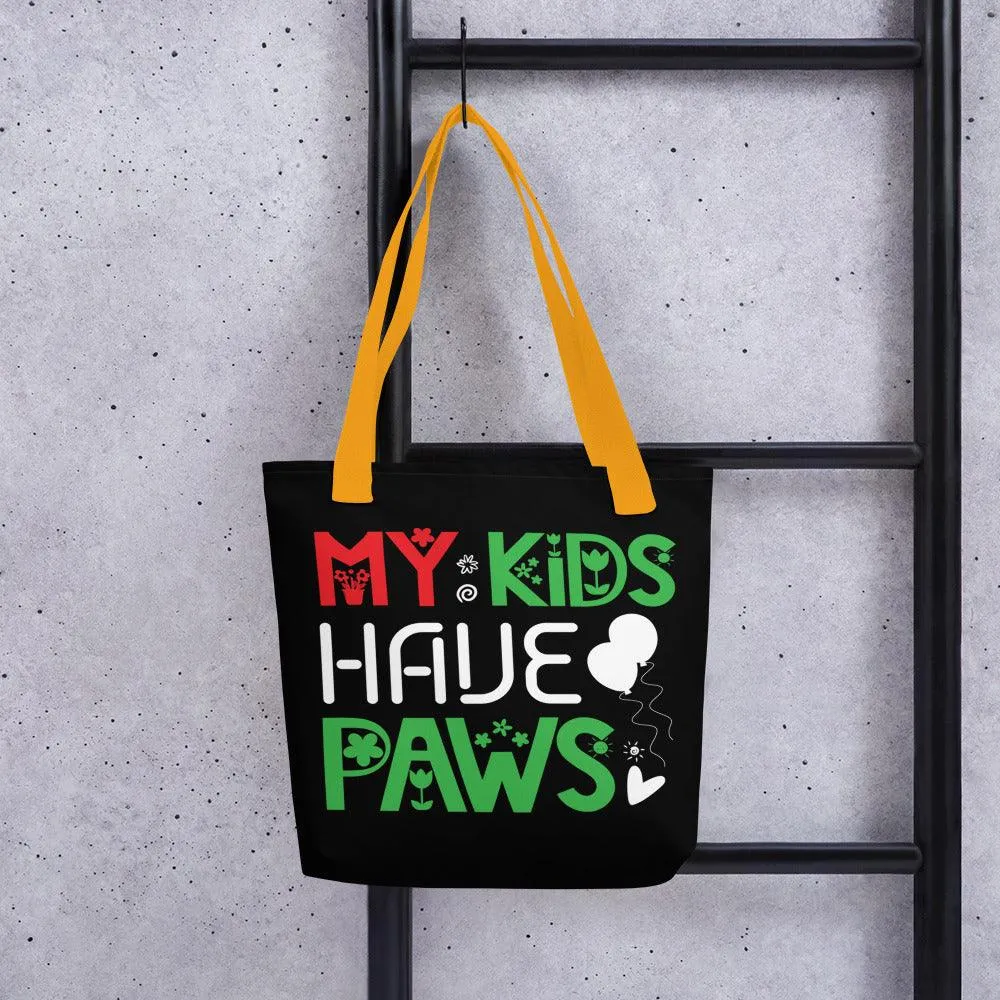 Kids Have Paws Tote bag