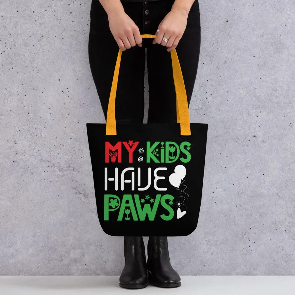 Kids Have Paws Tote bag