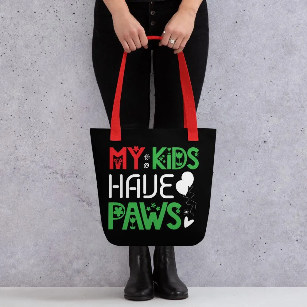 Kids Have Paws Tote bag