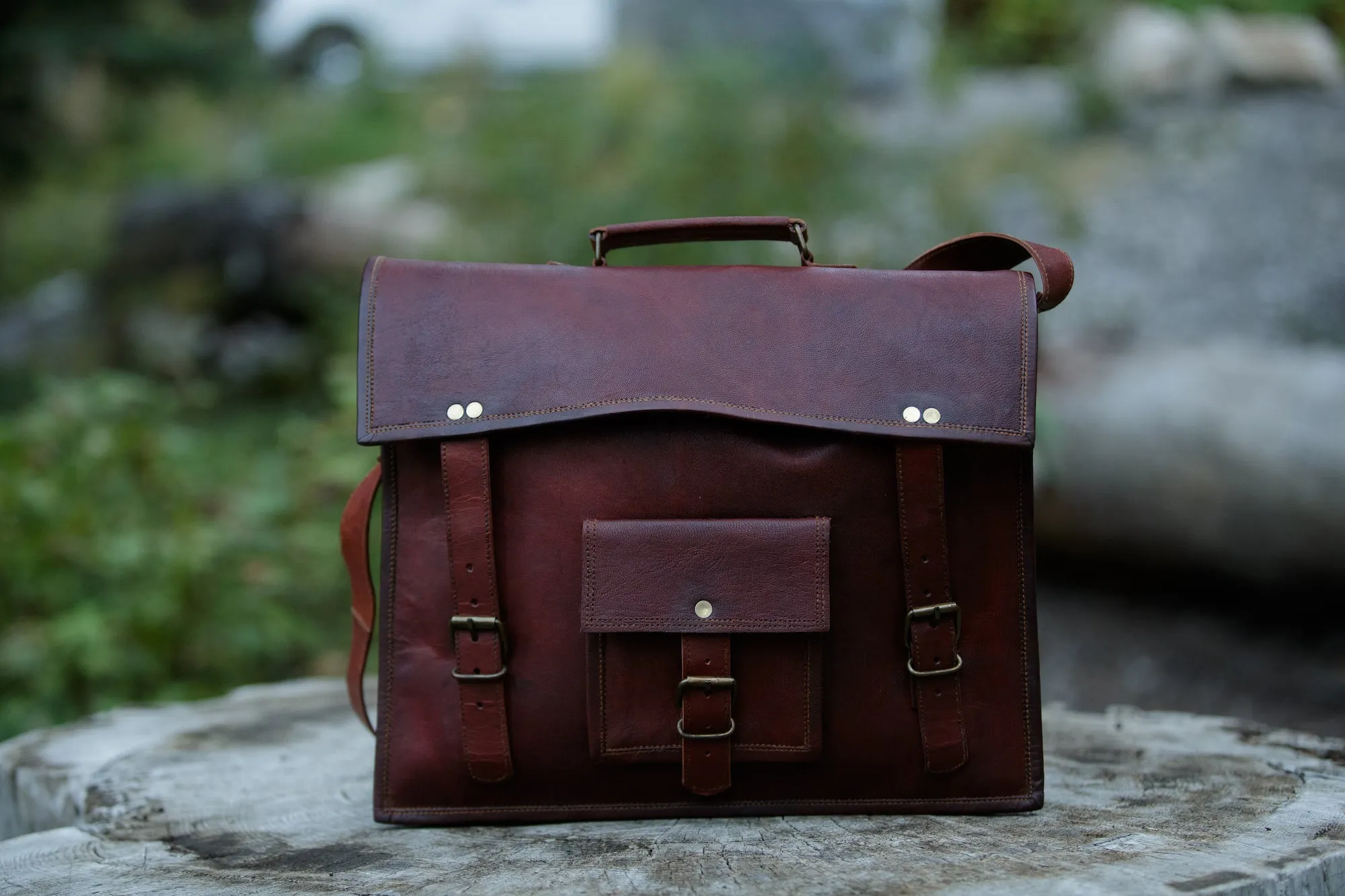 Kodiak Leather Satchel