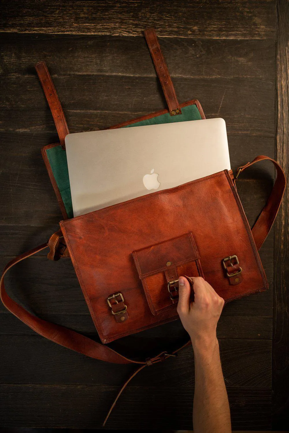 Kodiak Leather Satchel