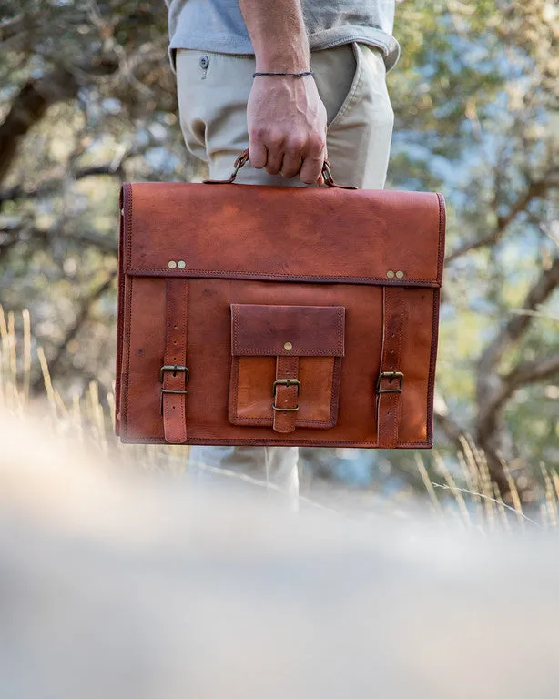 Kodiak Leather Satchel