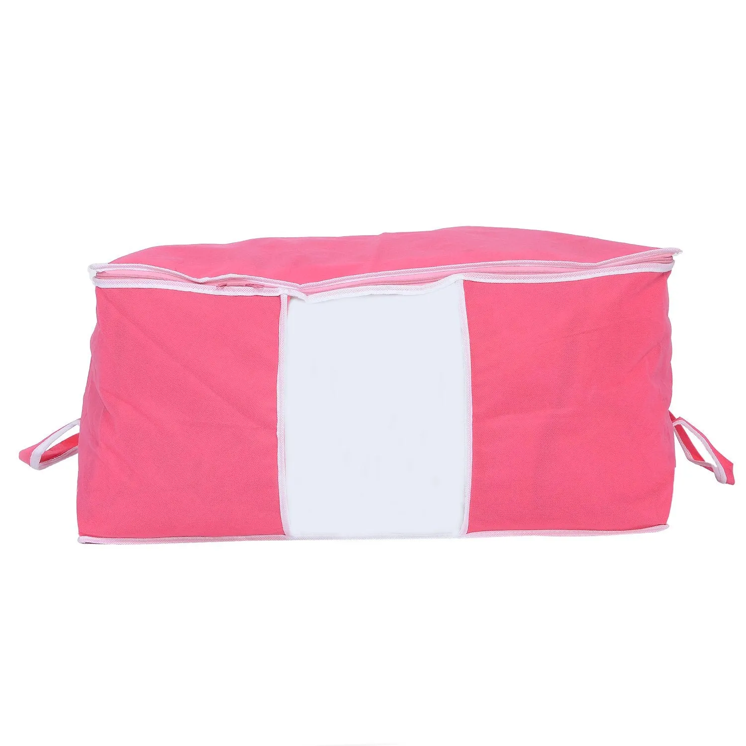 Kuber Industries Non Woven Underbed Storage Organiser, Pink (Rbed07)