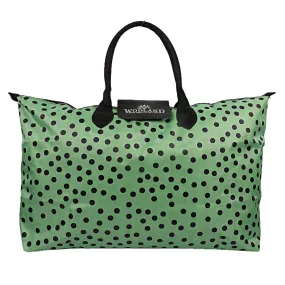 Kuber Industries Rexine 1 Piece Shopping Bag (Green) -CTKTC6294