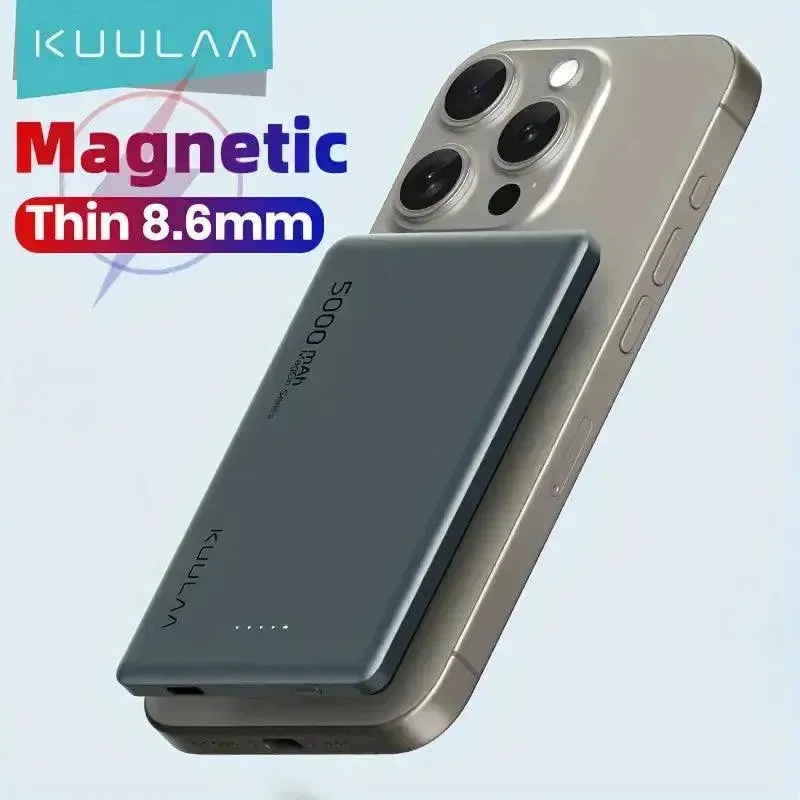 Kuulaa 20W Fast Charging Magnetic Wireless Power Bank