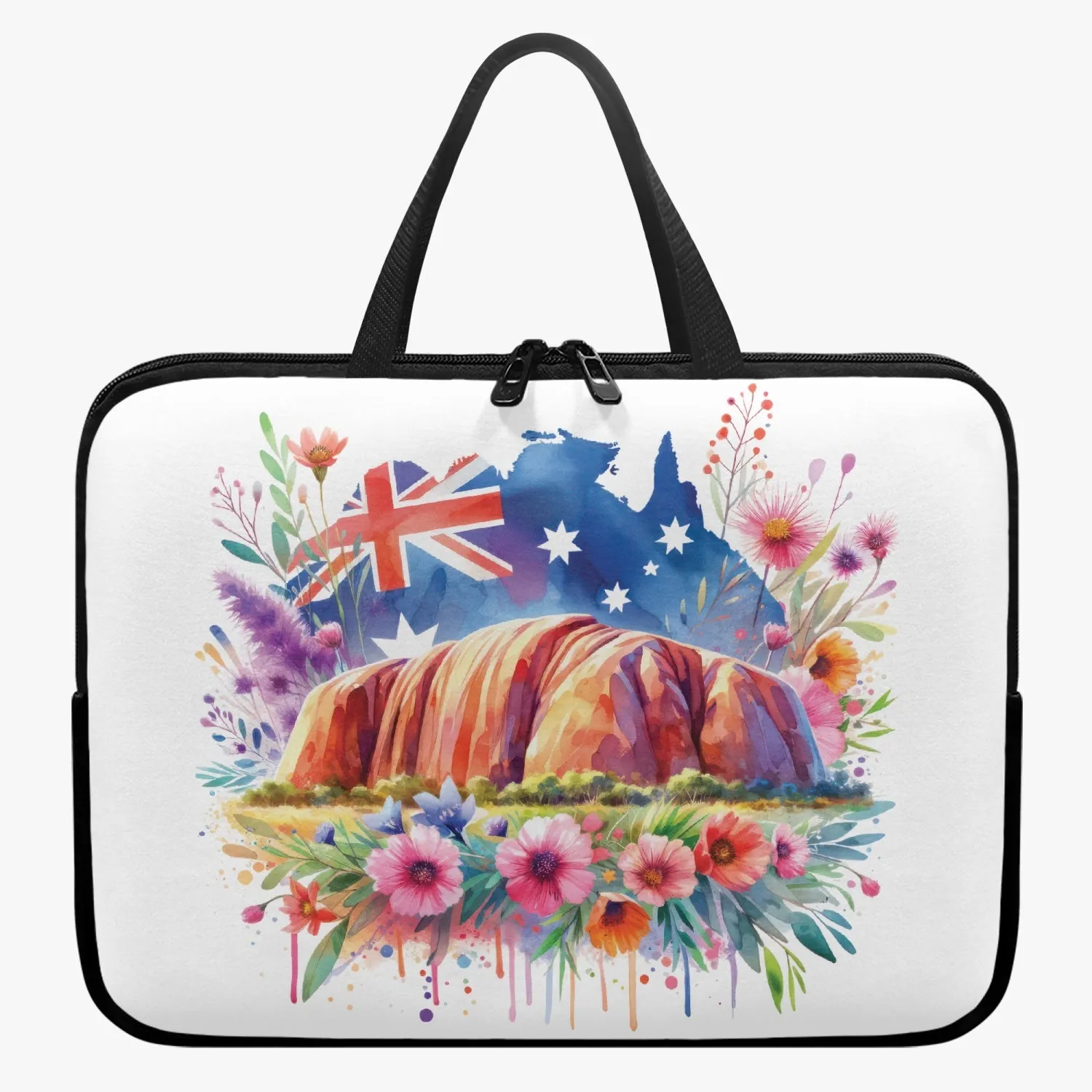 Laptop Sleeve with Handles - Uluru - Ayers Rock - Australia