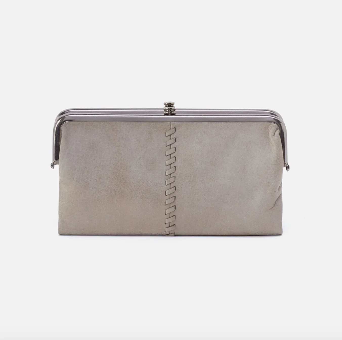 Lauren Clutch Wallet | Metallic Leather