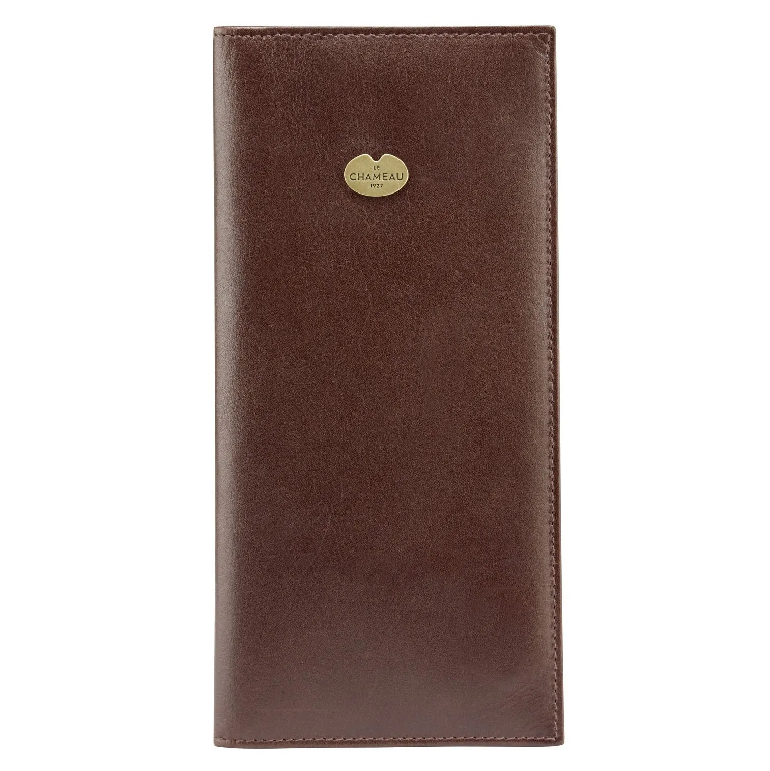 LE CHAMEAU Licence Holder & Bifold Wallet Gift Set - Marron Fonce