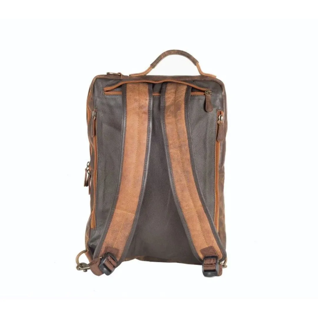 Leather Combination Bag - Arno