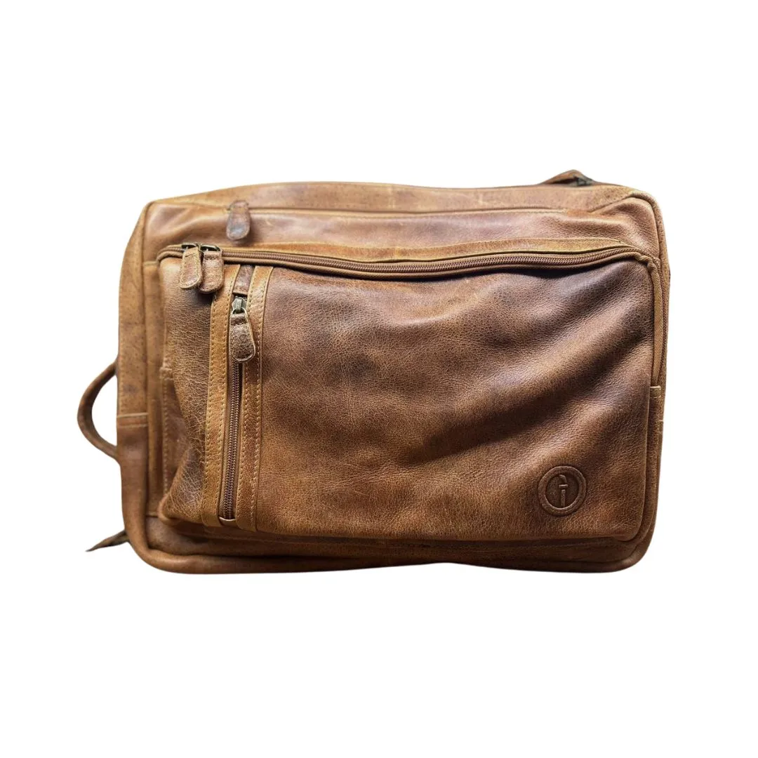 Leather Combination Bag - Arno