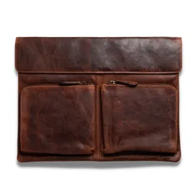 Leather Laptop Sleeve 13 inch- Benson