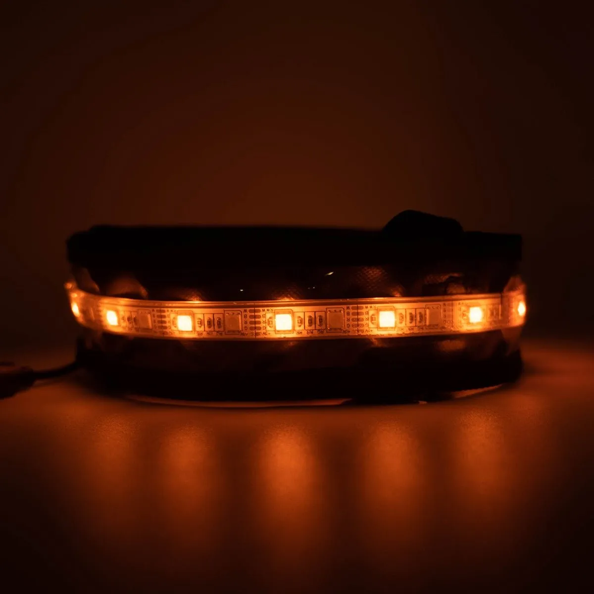 LED Light Strip, USB, Dimmable, White/Amber