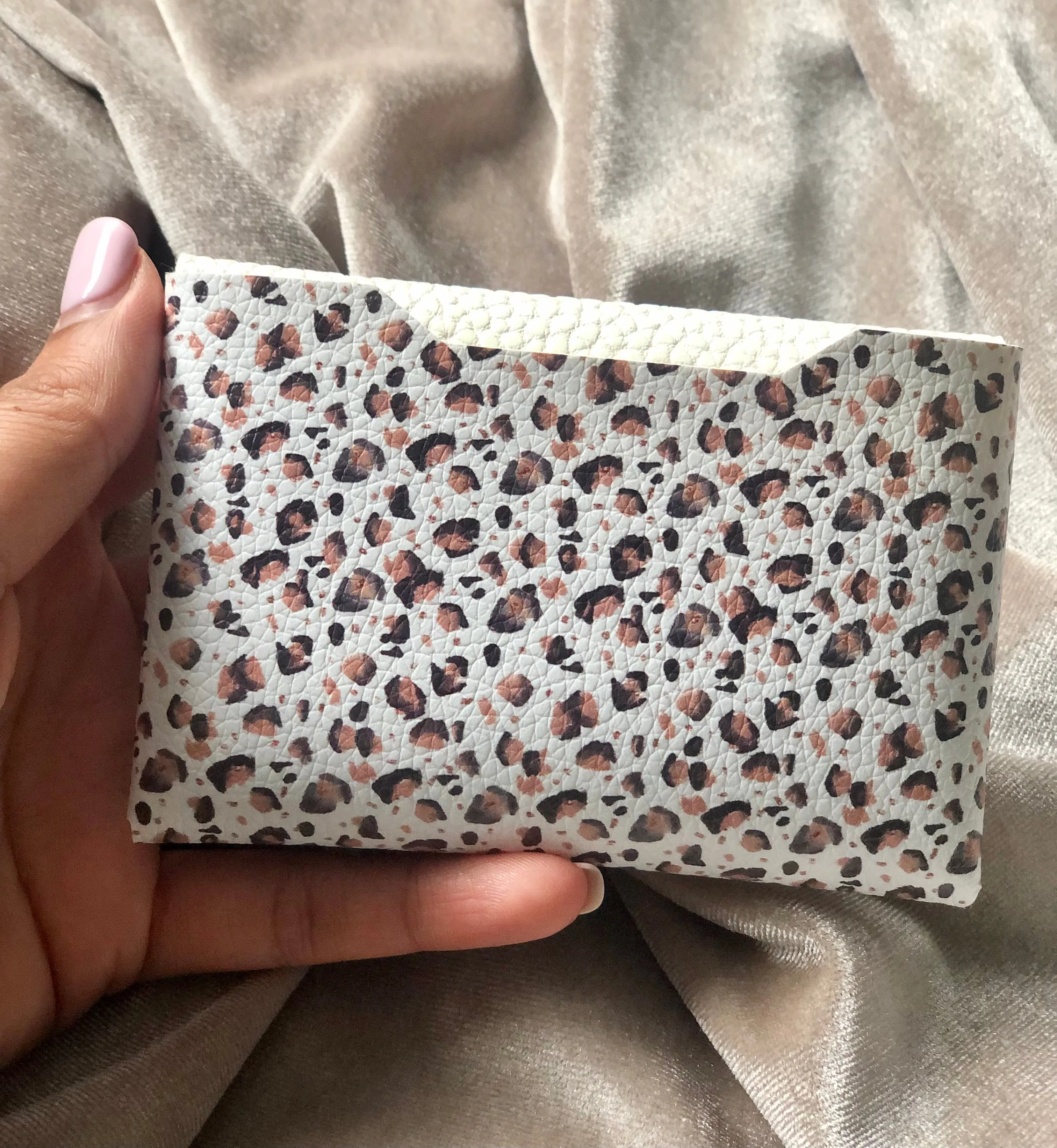 Leopard Print Pouch