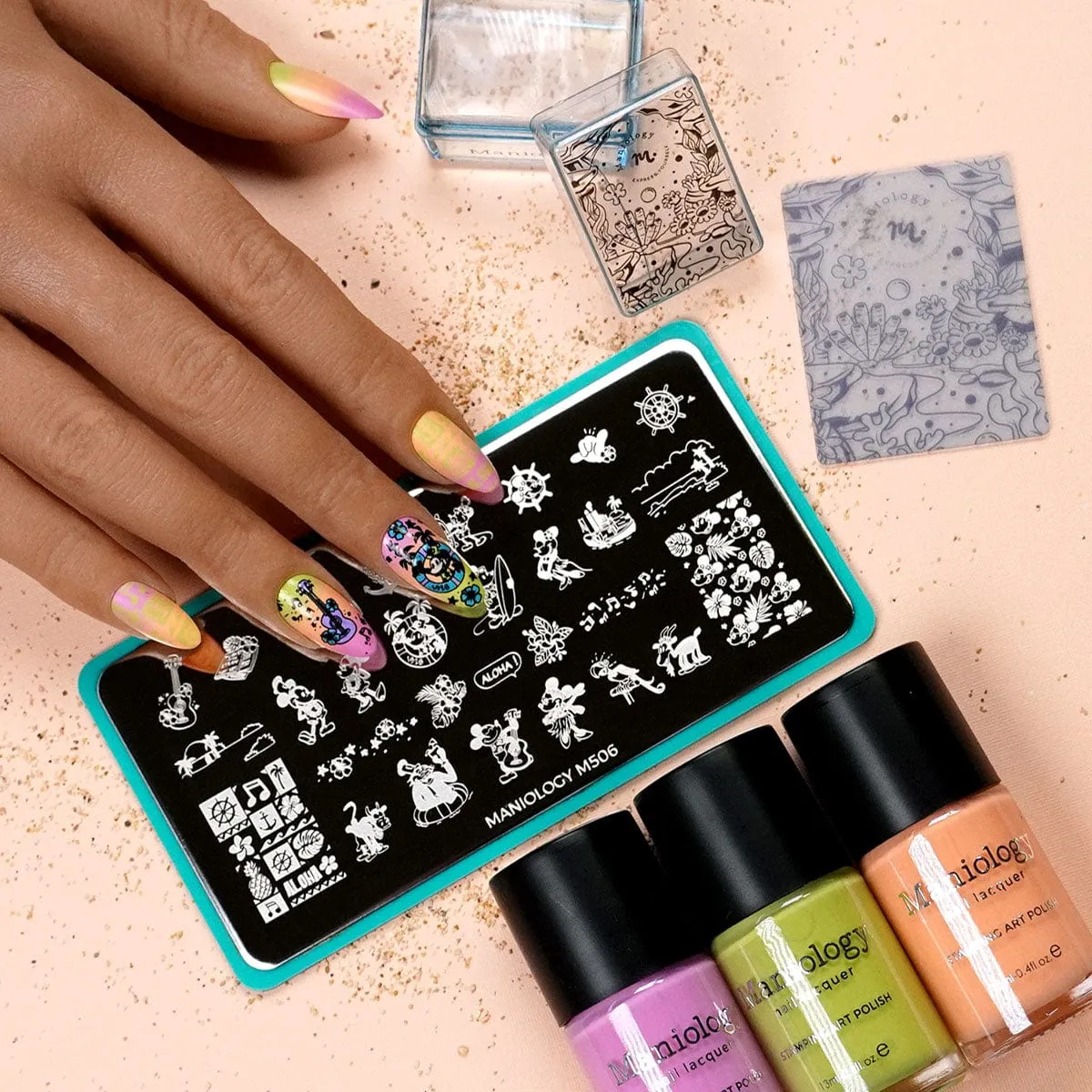 Limited Edition Steamboat Willie: Nail Stamping Bundle