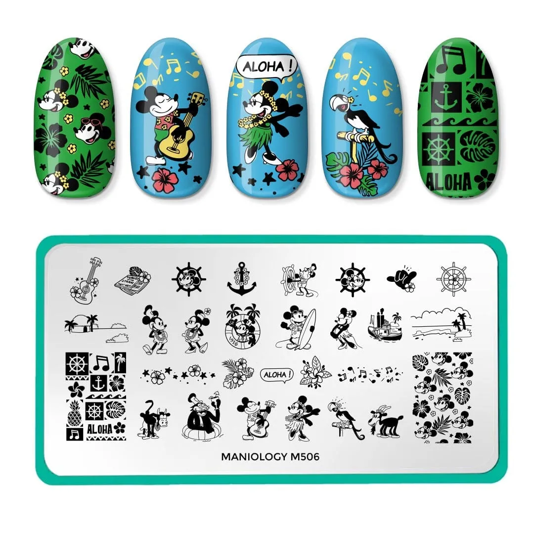 Limited Edition Steamboat Willie: Nail Stamping Bundle