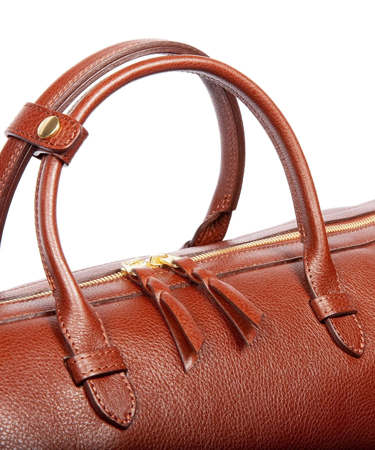 Lotuff Leather No. 12 Weekender in Chestnut