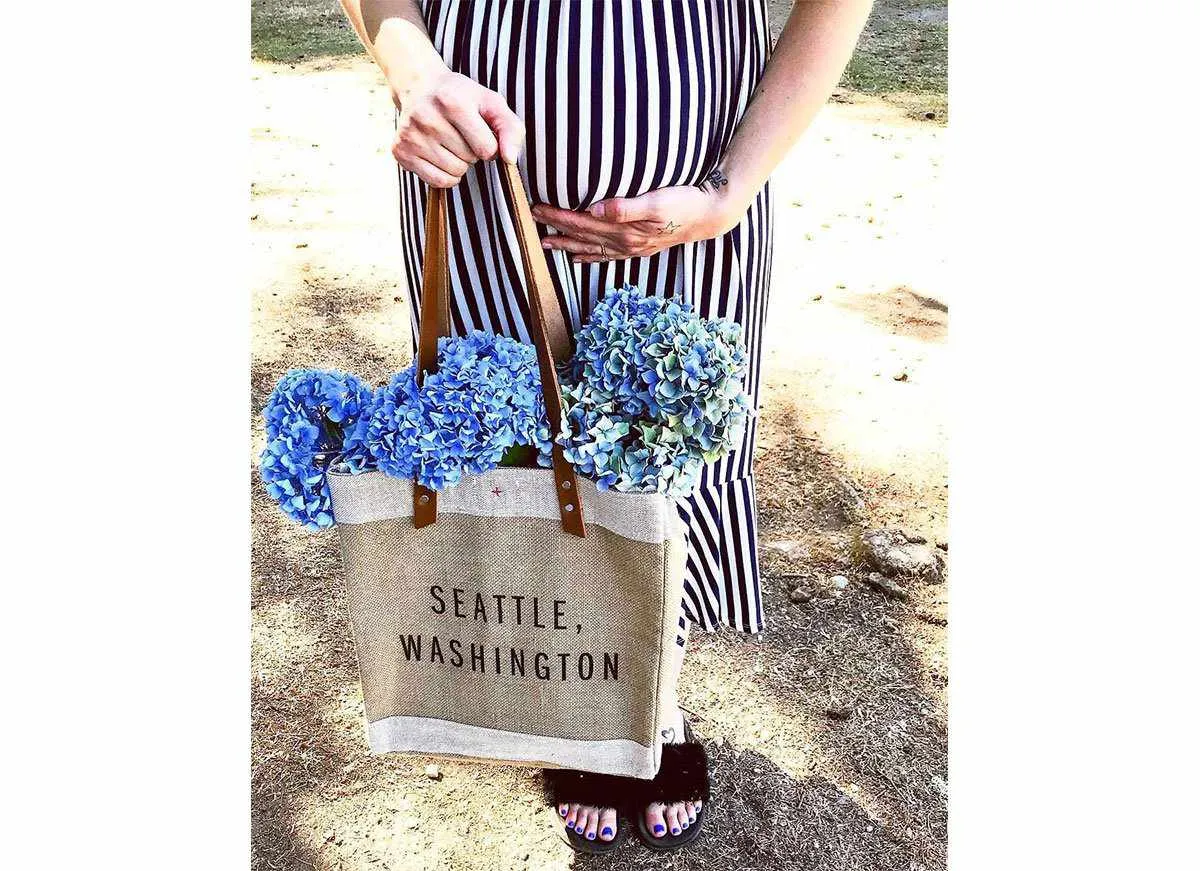 Market Tote in Natural - Wholesale