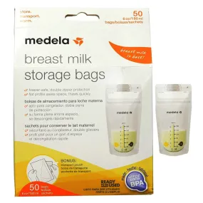 Medela Breast Milk Storage Bag, 50 Count