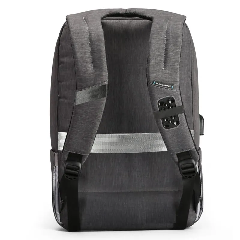 Medium Shockproof 15" Laptop Backpack with USB Charging