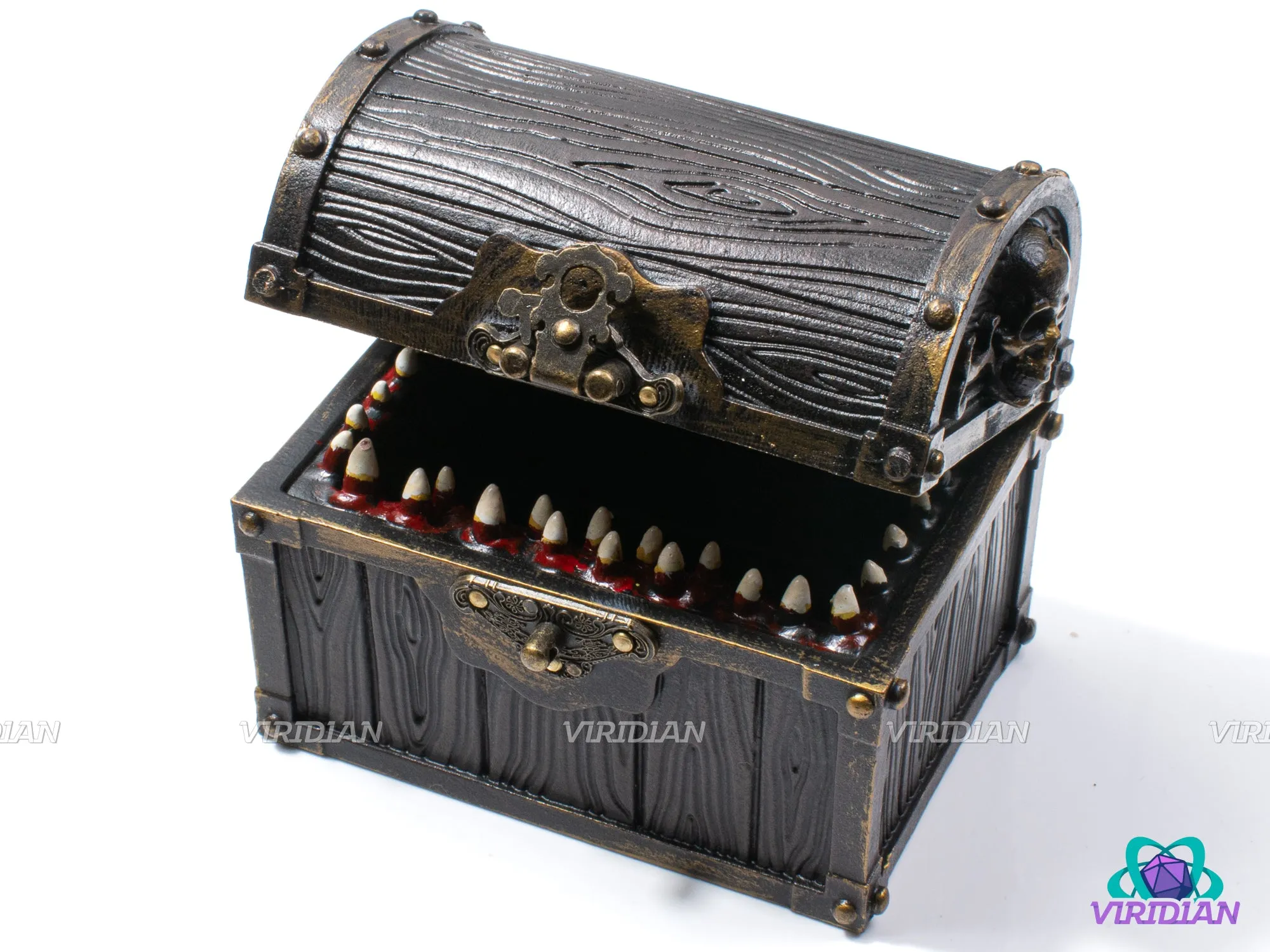 Mimic Dice Box | Treasure Chest Style Dice Storage Accessory