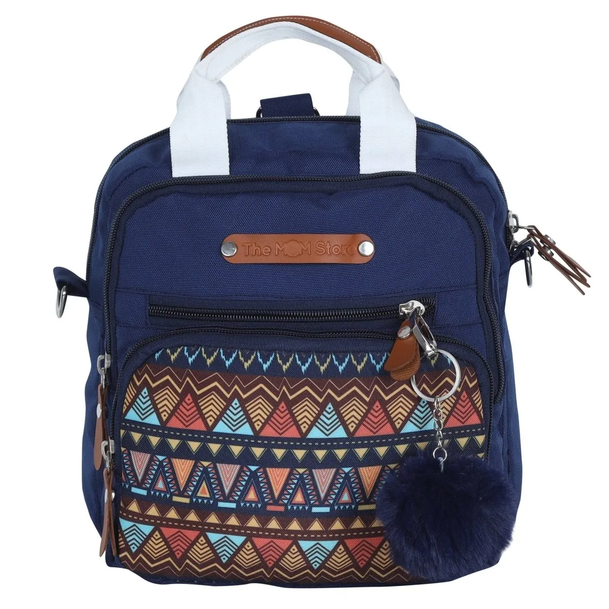 Mini Diaper Bag for Casual Outings- Tribal Geometry