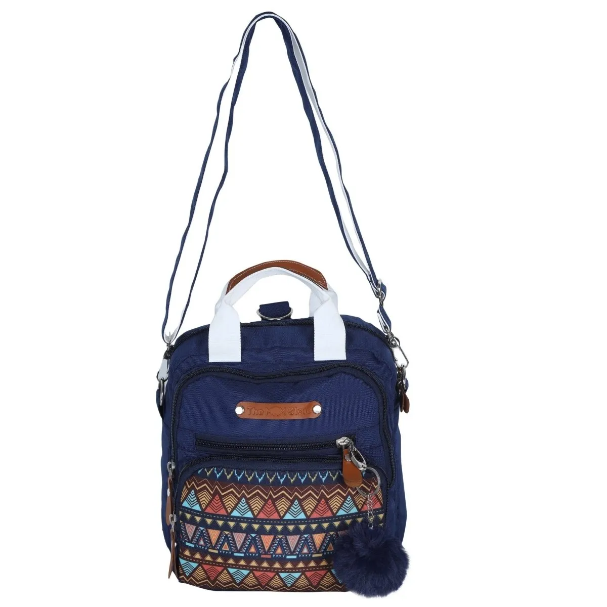 Mini Diaper Bag for Casual Outings- Tribal Geometry