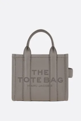 Mini Grained Leather Tote Bag