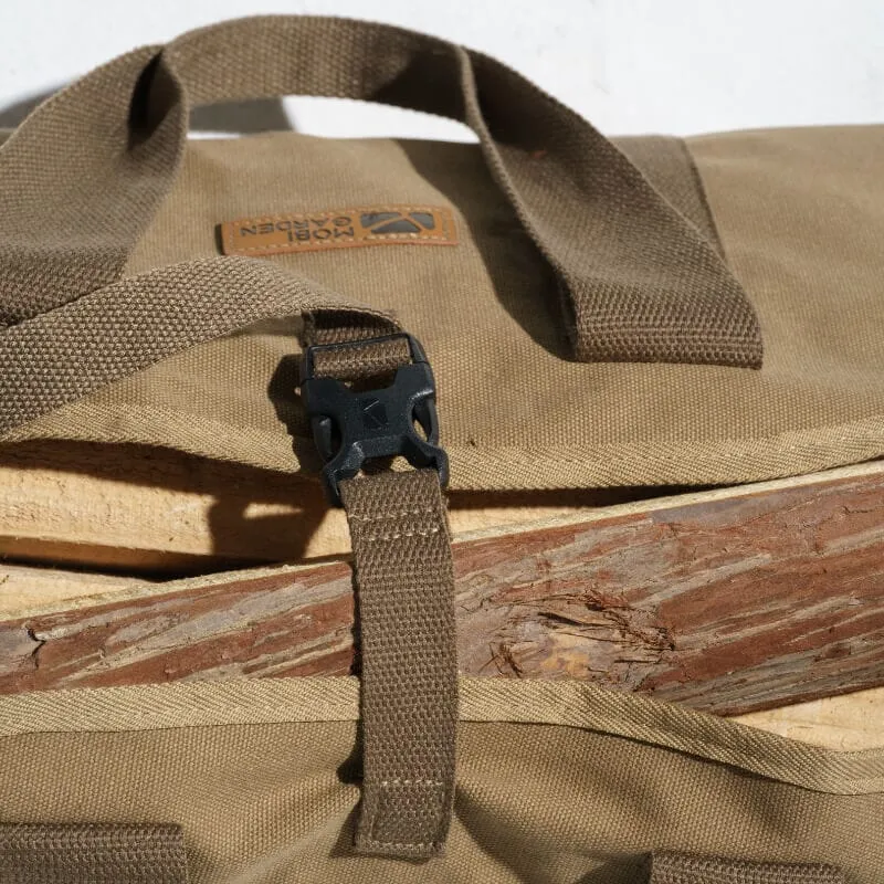 MOBI GARDEN Retro Canvas Firewood Bag