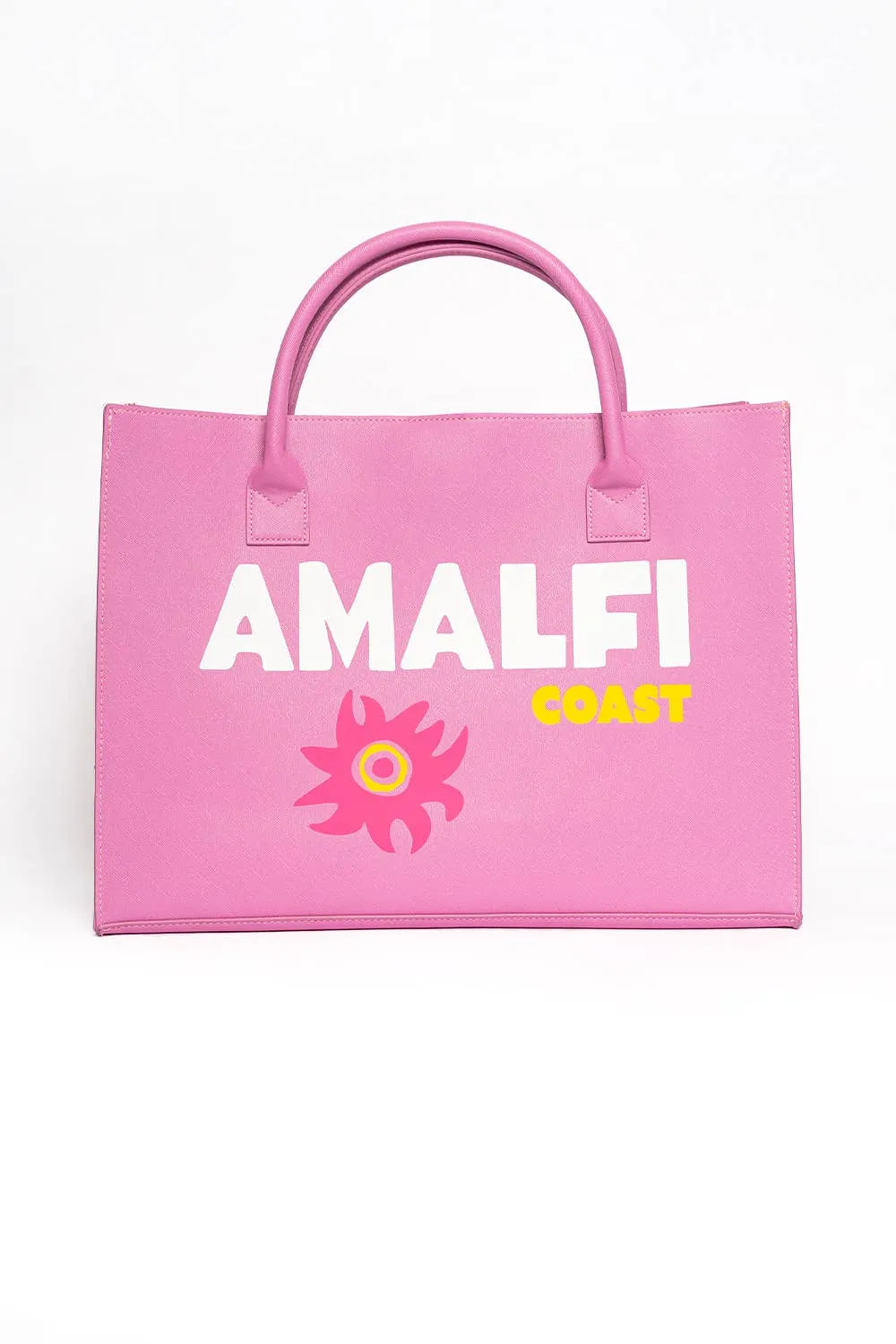 MODERN VEGAN TOTE -  Amalfi Coast (Guava Pink)