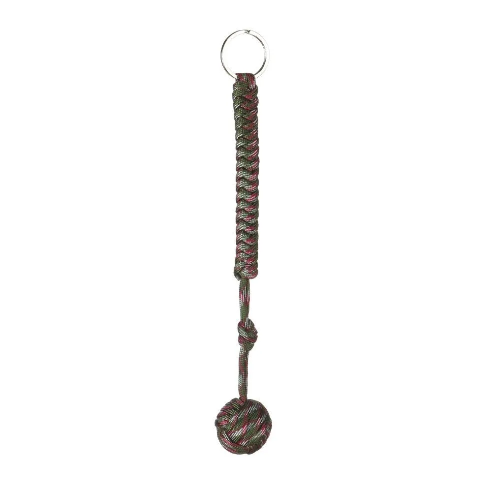 Monkey Fist Paracord Ball Self Defense Keychain